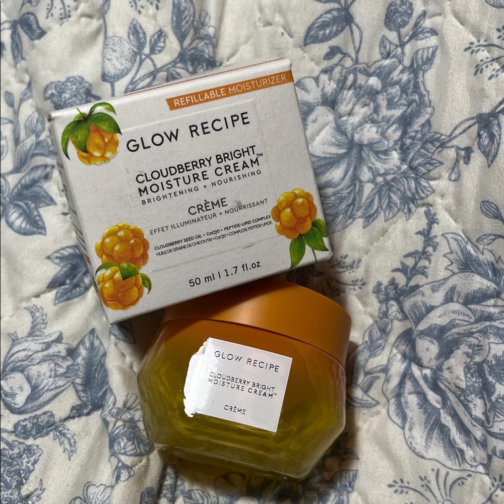 NIB Glow Recipe Cloudberry Moisturizer,  1.7oz